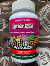 NaturesPlus Animal Parade пробіотики дитячі вухо горло ніс Inner Ear