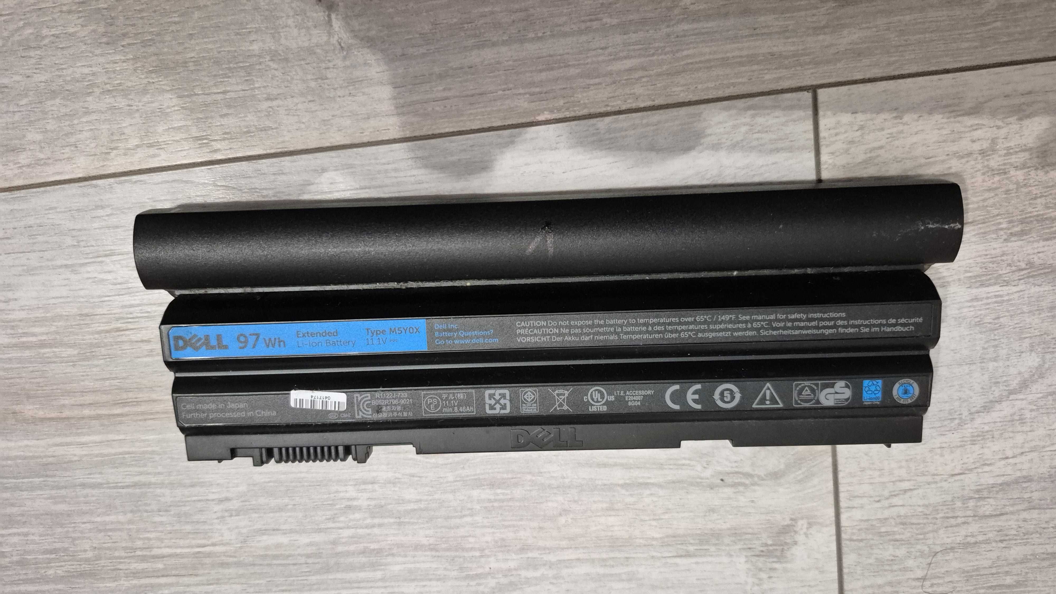 Oryginalna bateria sprawna do laptopa DELL 97Wh - M5Y0X