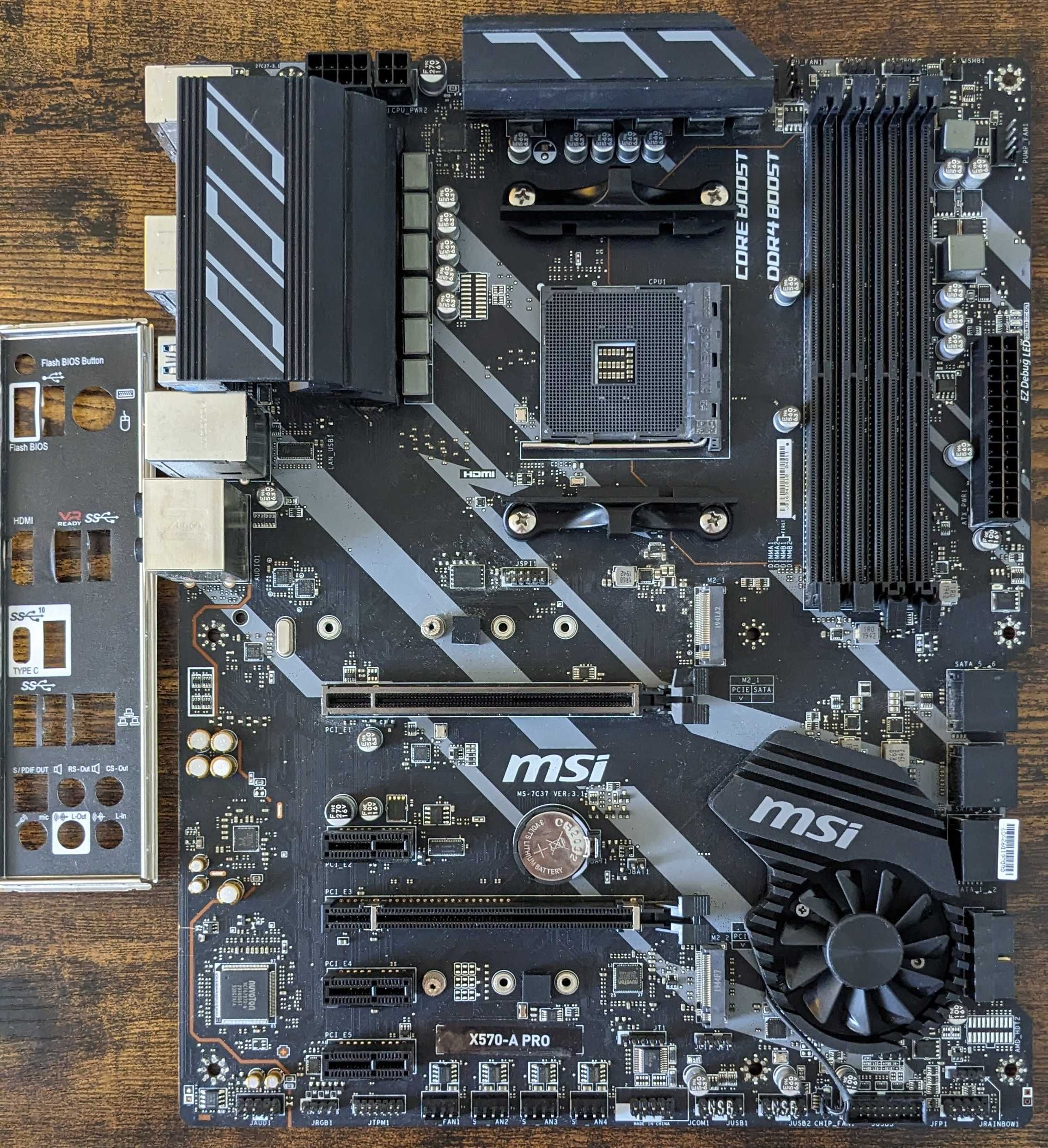 Plyta glowna MSI X570-A PRO do AMD AM4