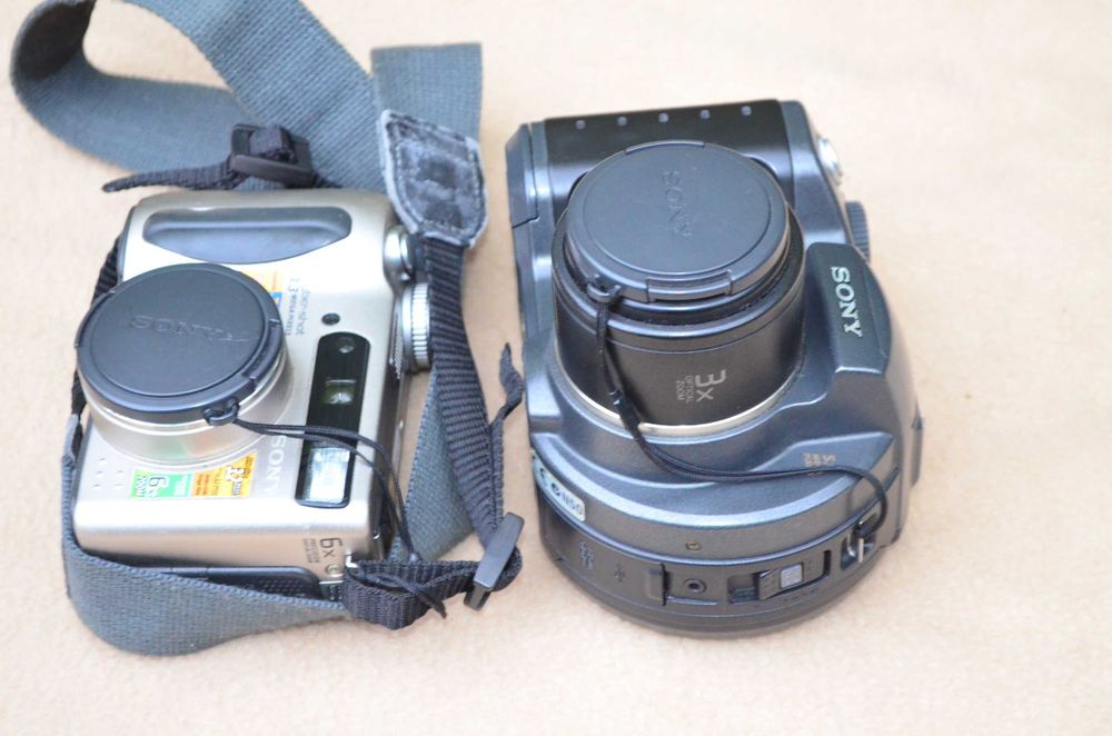 2001г светосильный профкомпакт Sony CyberShot DSC S75 Mavica MVC-CD500