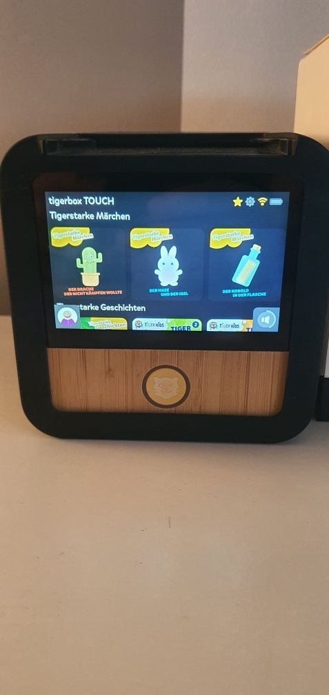 Głośnik przenośny Tigerbox TOUCH czarny wersja niemiecka