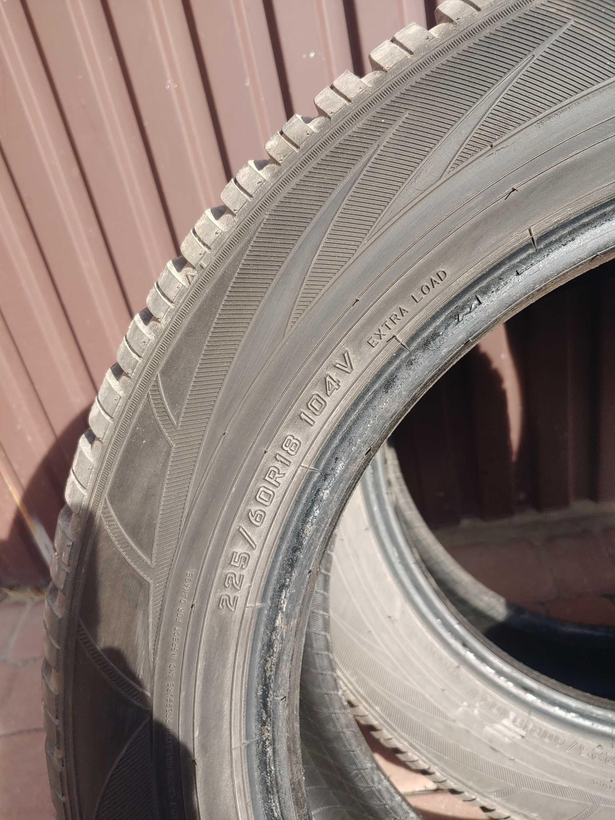 Sprzedam opony zimowe 225/60/18