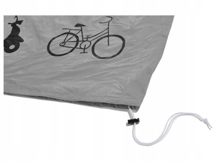 Pokrowiec na rower  skuter Crivit Gray odcienie szarości 210x80x110