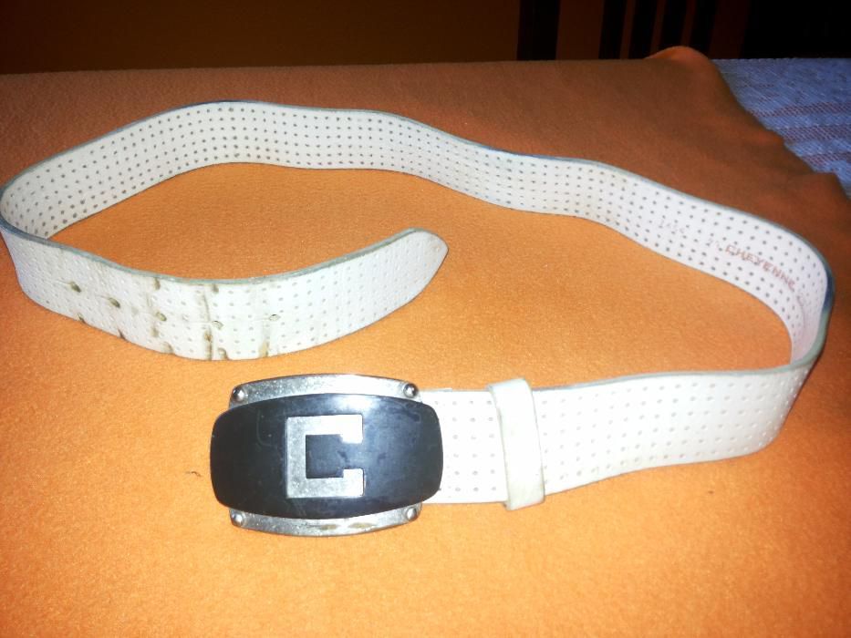 Cinto Branco Furado Cheyenne Tam 95
