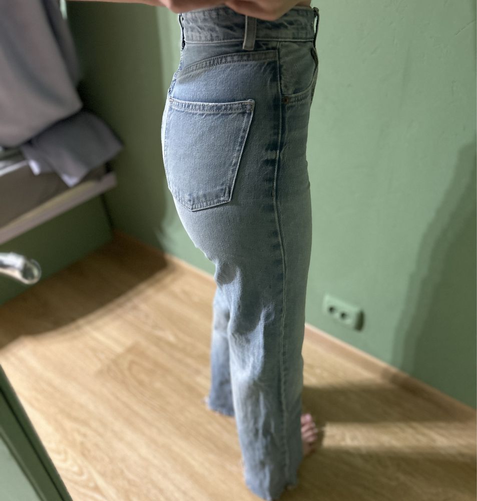 Джинси zara 32 розмір wid leg