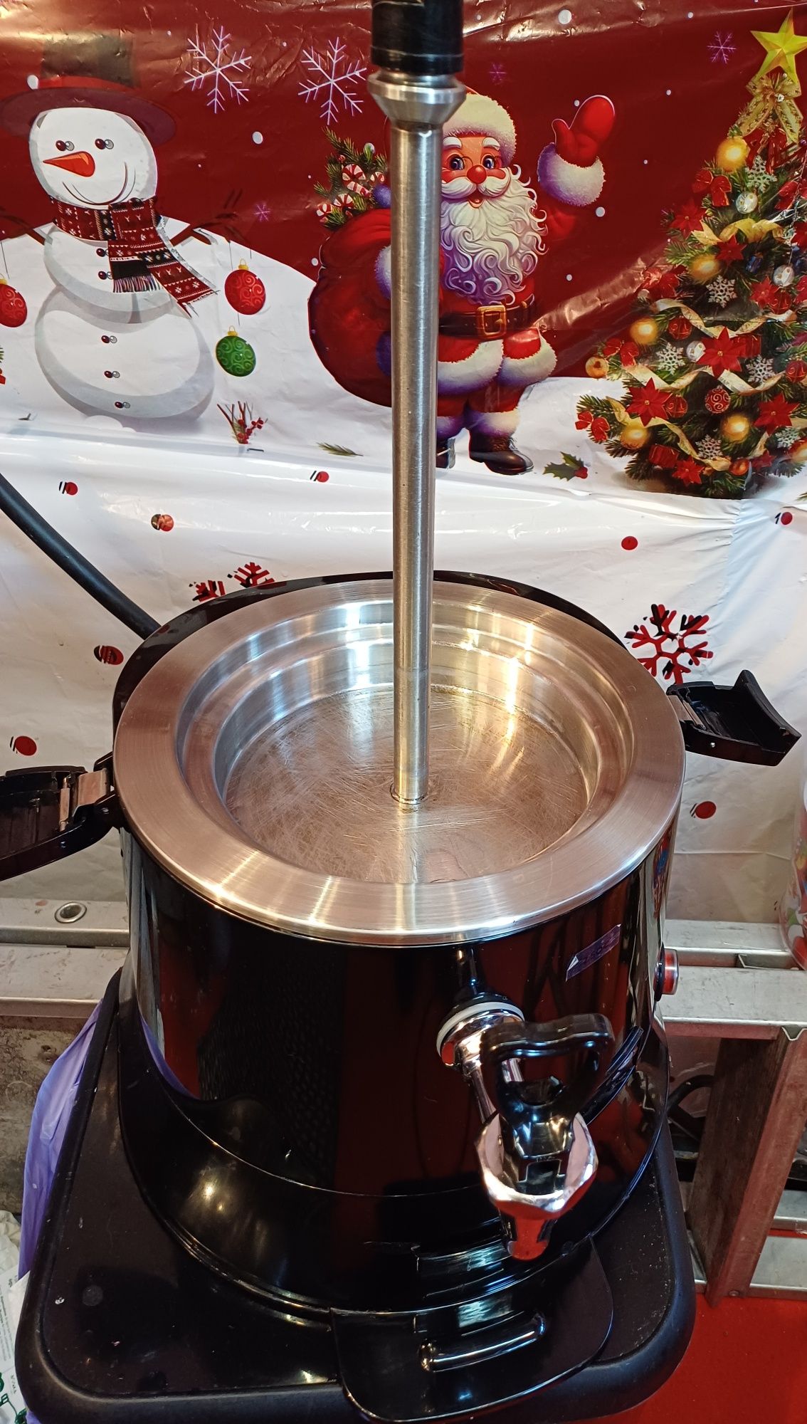 Maquina de chocolate quente