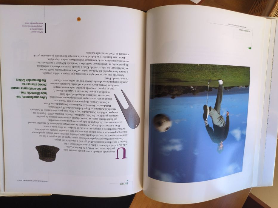 Paixões Histórias de Golfe na primeira pessoa