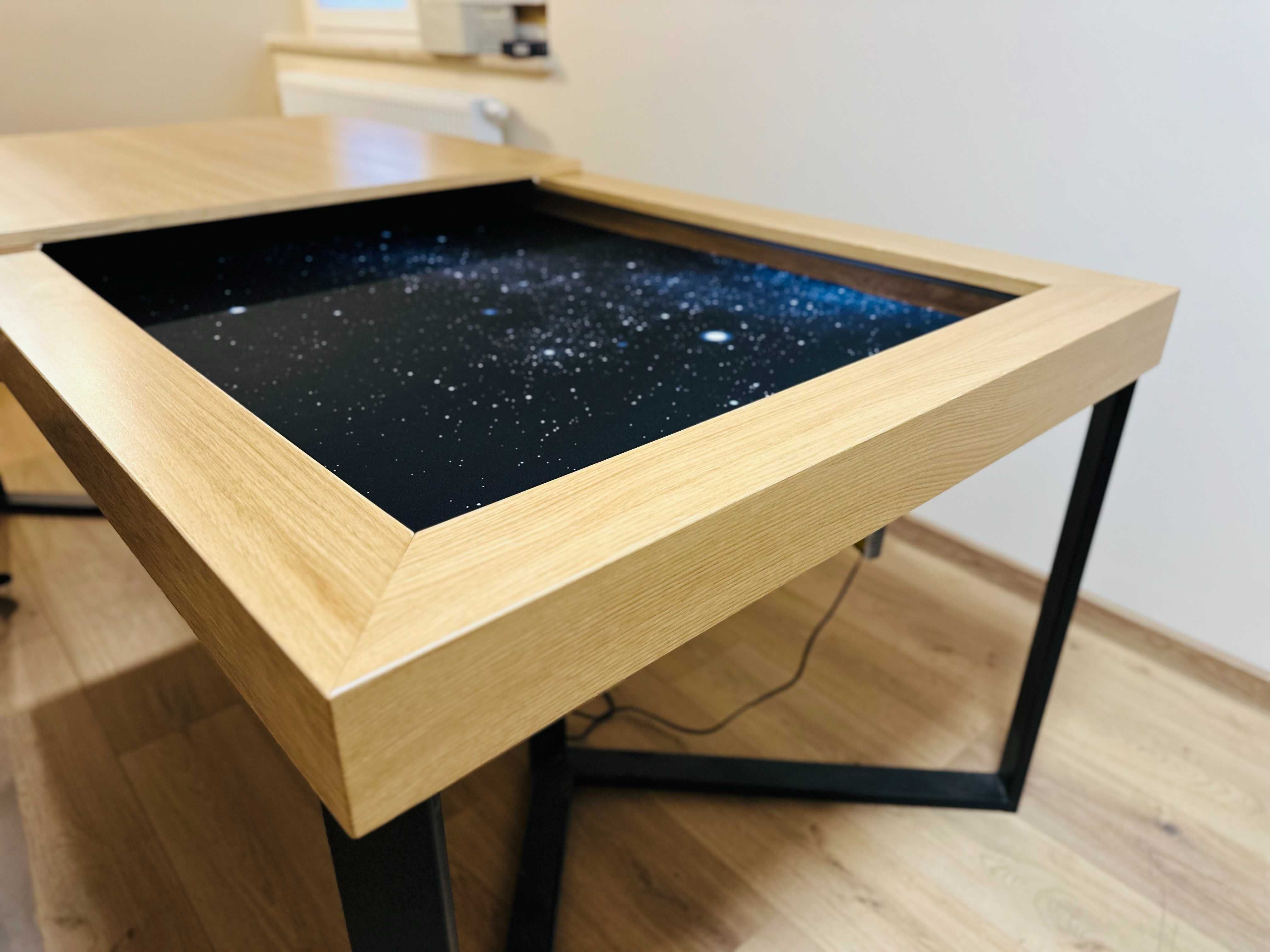 Drewniany stół do gier planszowych 100x120cm GamesMaster