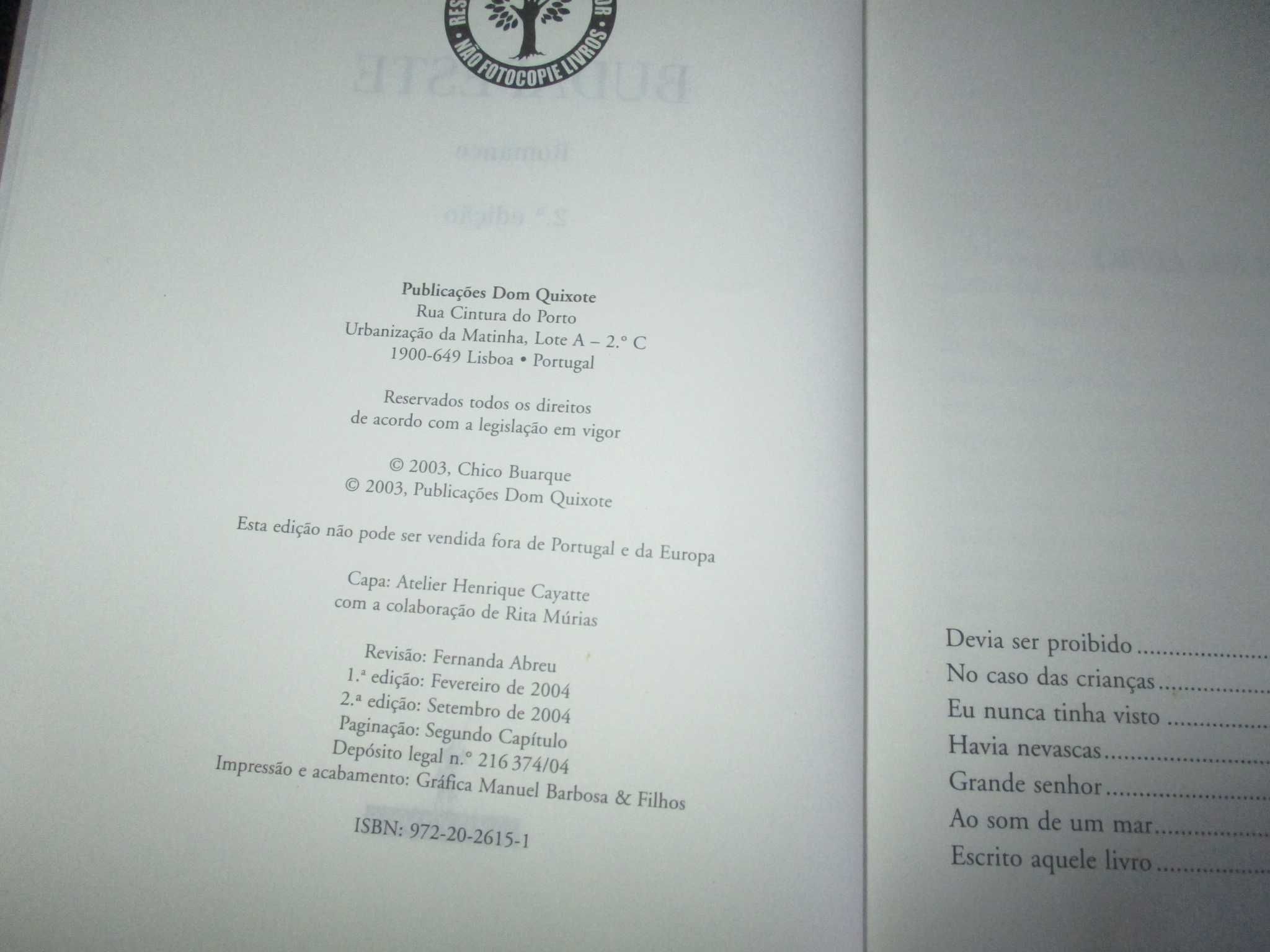 Livro Budapeste Chico Buarque Dom Quixote