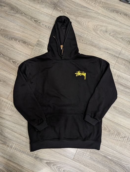 Худі чорне Stussy L