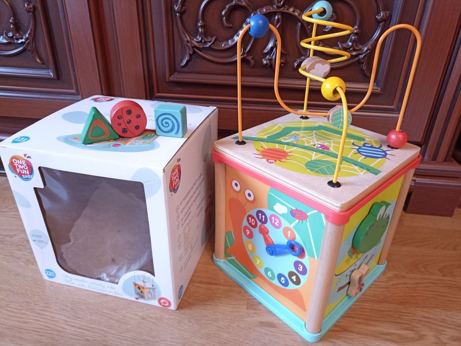 Сортер будинок. Розвиваюча іграшка Limo Toy чудо-будиночок