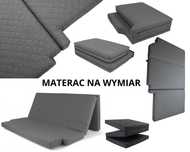 Materac na wymiar kamper, łódź, van, przyczepa camping dowolny kształt