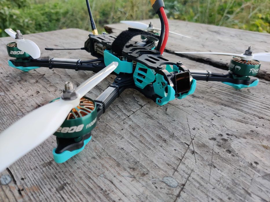 FPV Diatone Roma F7 6S Mamba Caddx Air Unit 120 FPS TBS дрон 7 дюймів