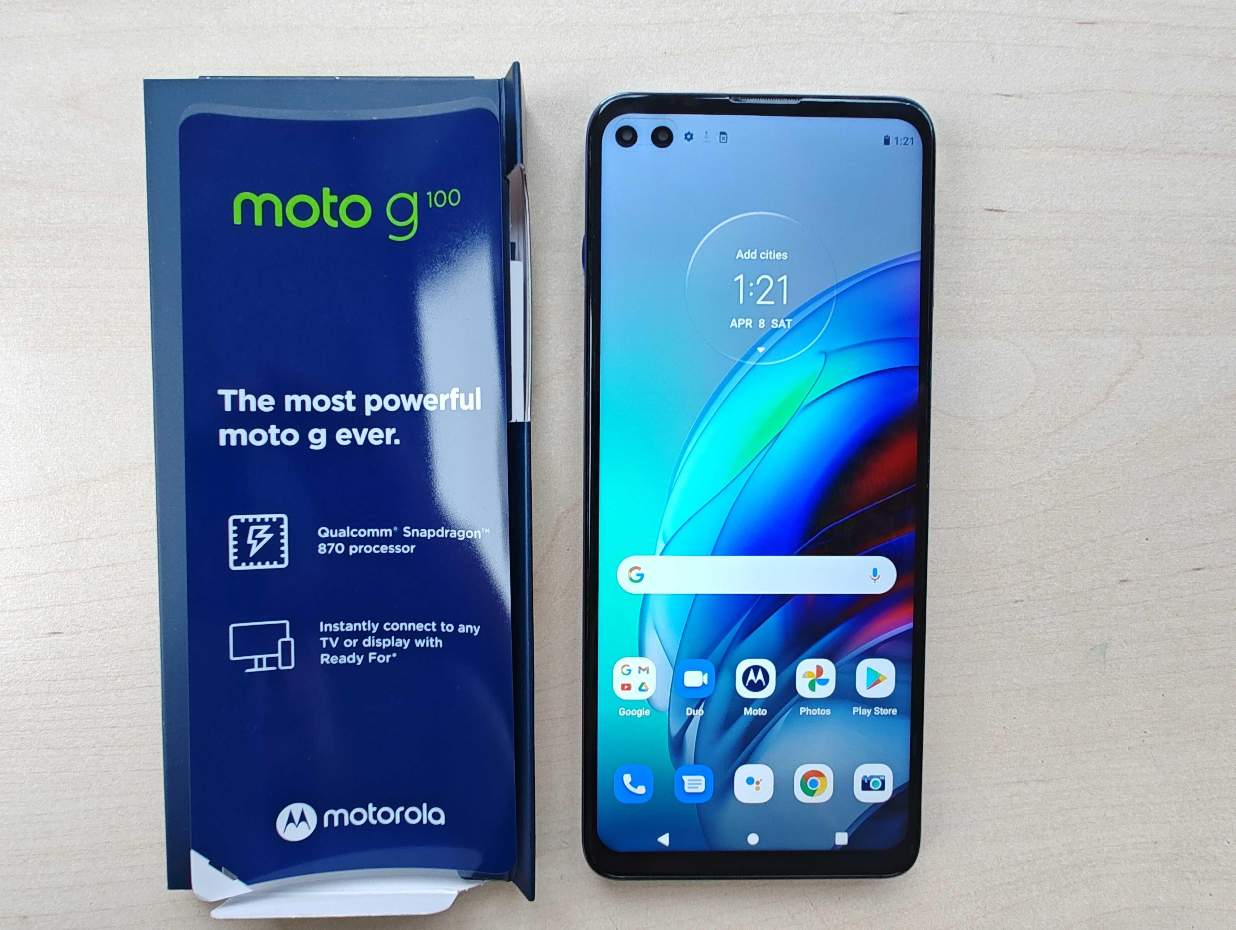 Motorola Moto G100 (не працює задня камера)