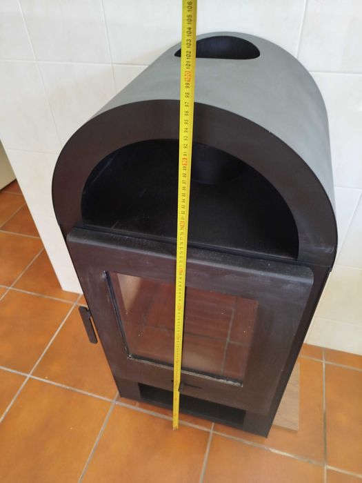 Salamandra de aquecimento a lenha