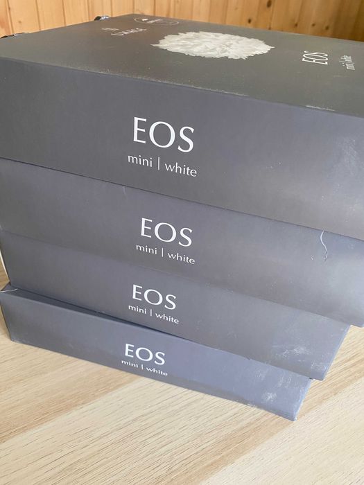Lampa Eos biała mini plus podstawa 4szt