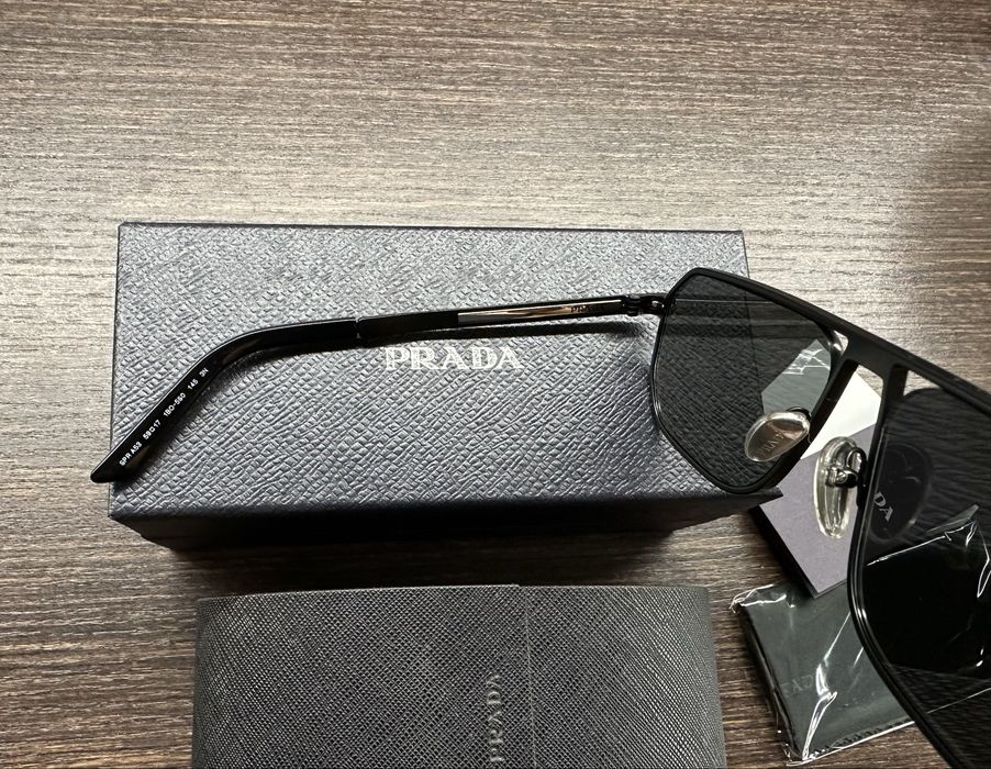 Чоловічі сонцезахисні окуляри PRADA A53S 1BO5S0 DARK GREY