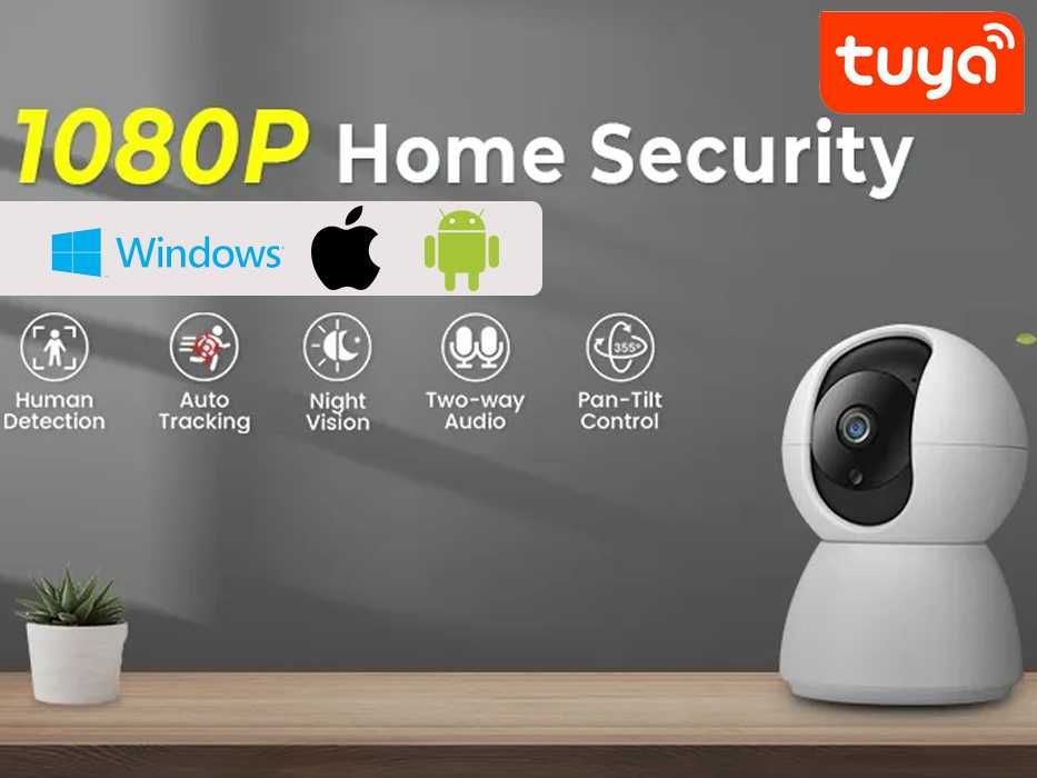 Câmara Segurança Vídeo HD 1080P TUYA IP WIFI Android/Iphone (NOVO)
