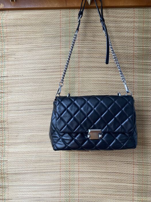 Сумочка натур.шкіра в стиле шанель
