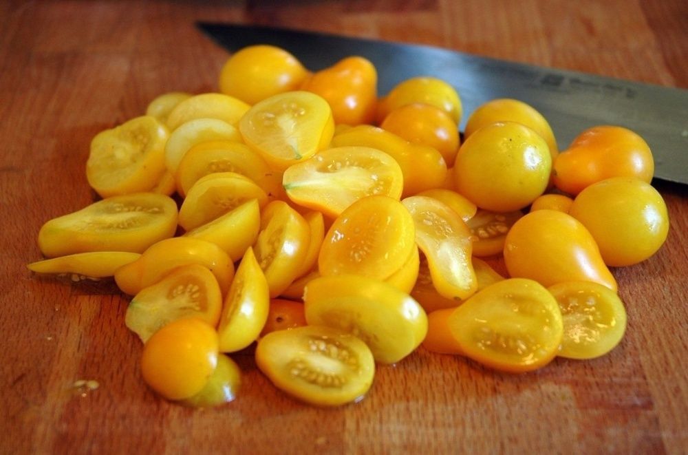 50 Sementes Tomate Pera Amarelo