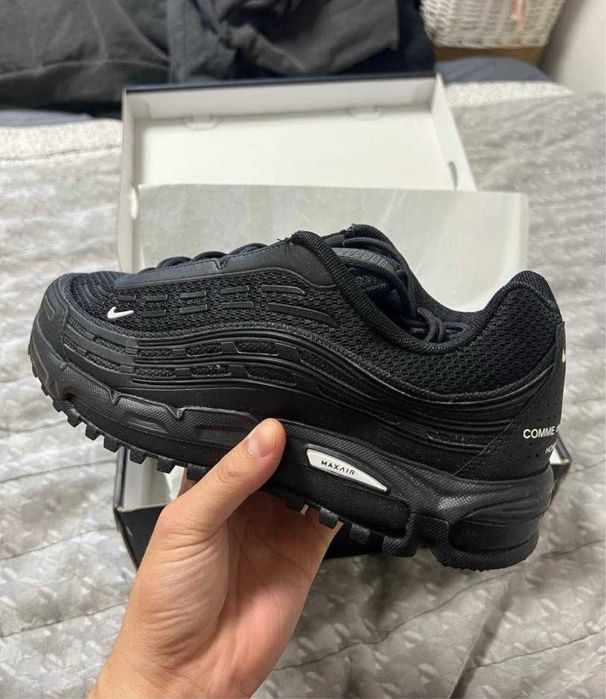 (БЕЗ ПЕРЕДОПЛАТИ)Nike Air Max × CDG TL 2.5 найк аір макс тл чорні