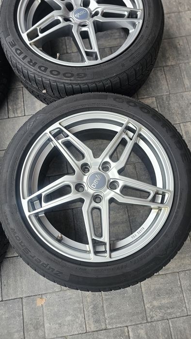 Opony zimowe 215/50/17, VW Seat Skoda Audi, 5x112 ET43 7.0J