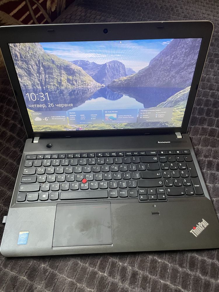 Ноутбук Lenovo thinkpad