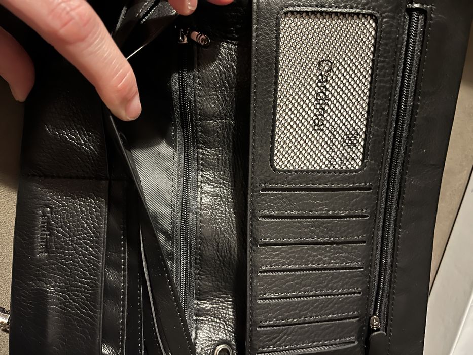 Чоловіче портмоне з натуральної шкіри