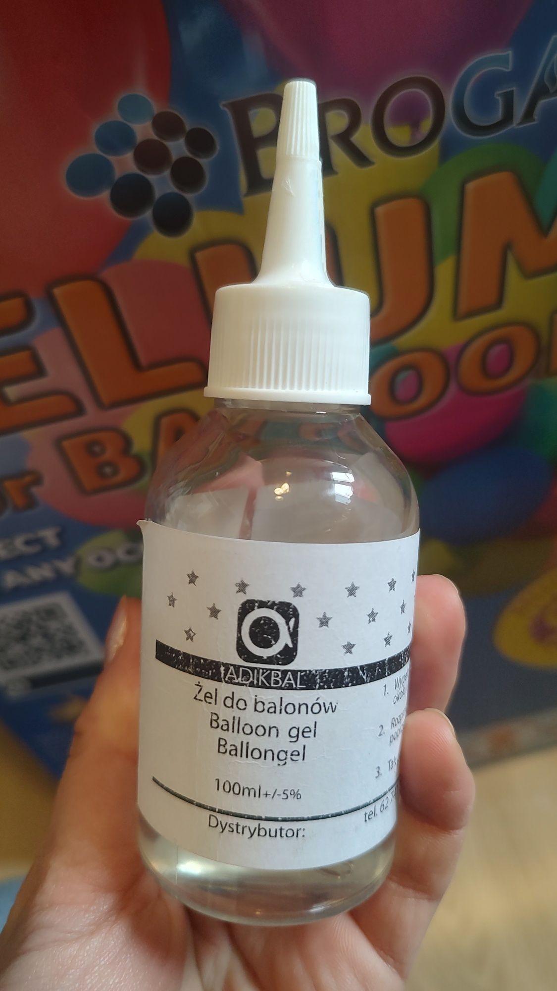 Żel uszczelniający do balonów 100 ml hel Hi float