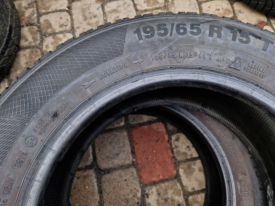 195/65R15 Continental ContiWinterContact TS850 Шини/Колеса/Зима Склад
