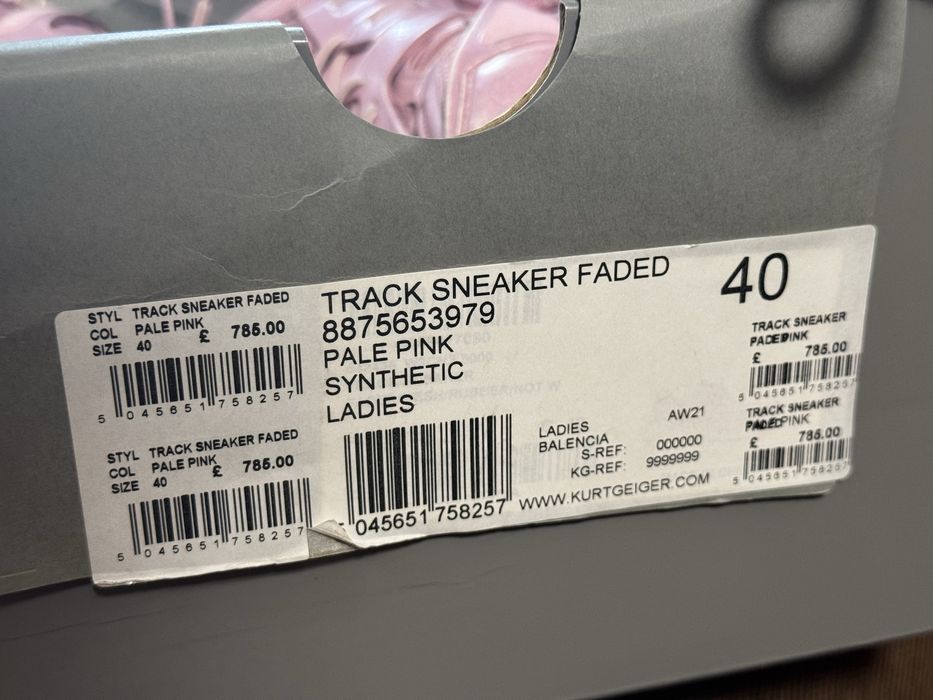 Balenciaga track faded pink 39-40-41