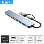 USB хаб 2218TU C/Type A 8 в 1