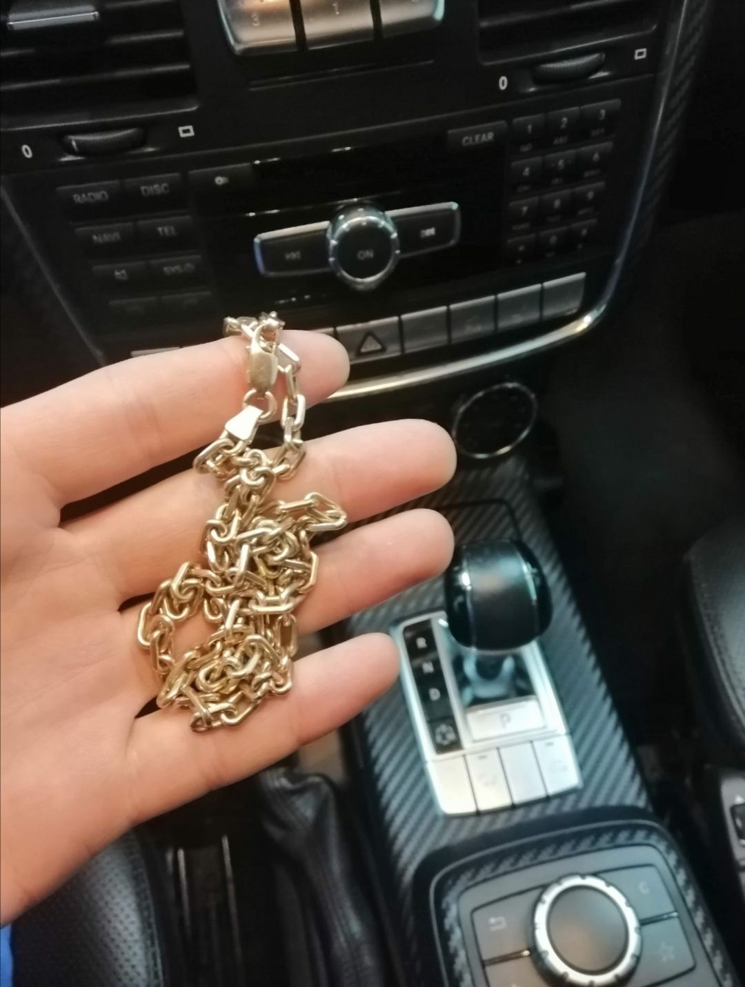 Золотая якорная цепь. 3100 грамм.