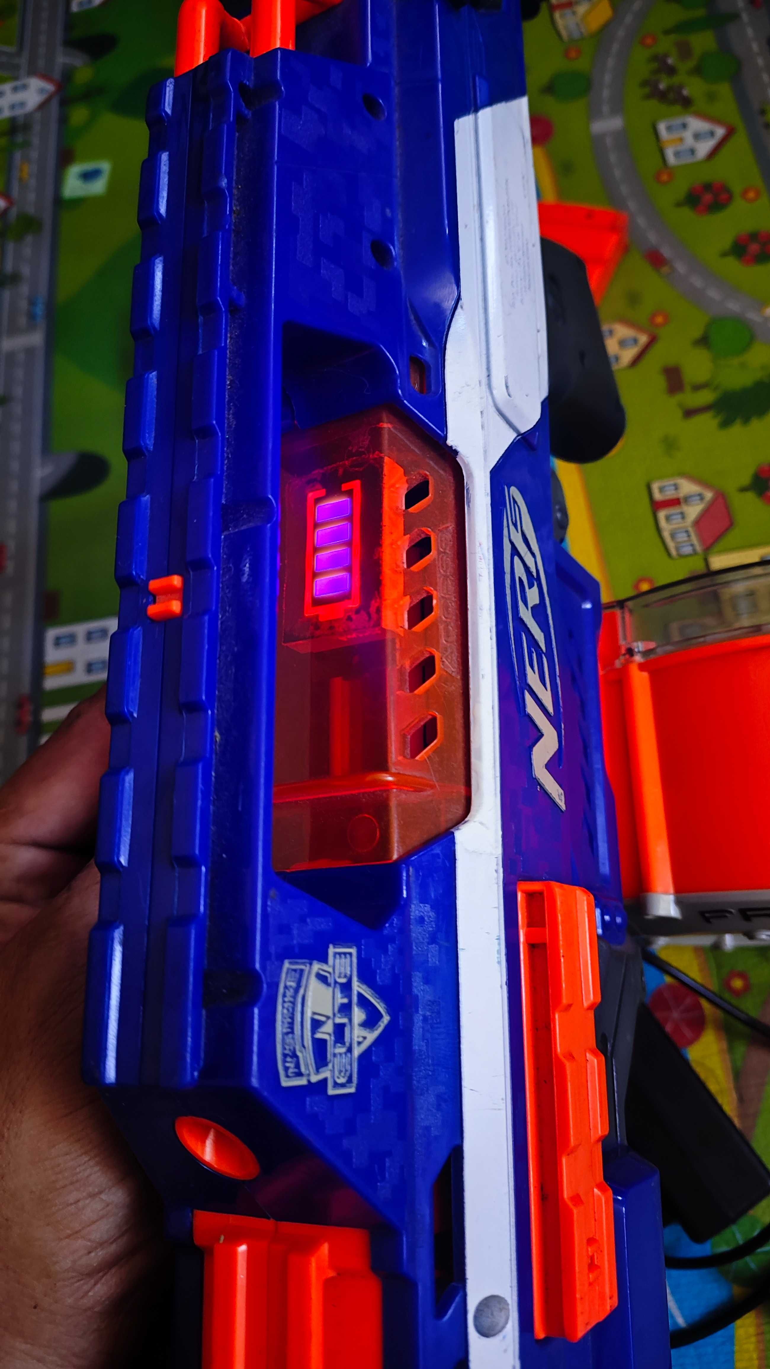 Nerf elit автомат на аккумуляторі
