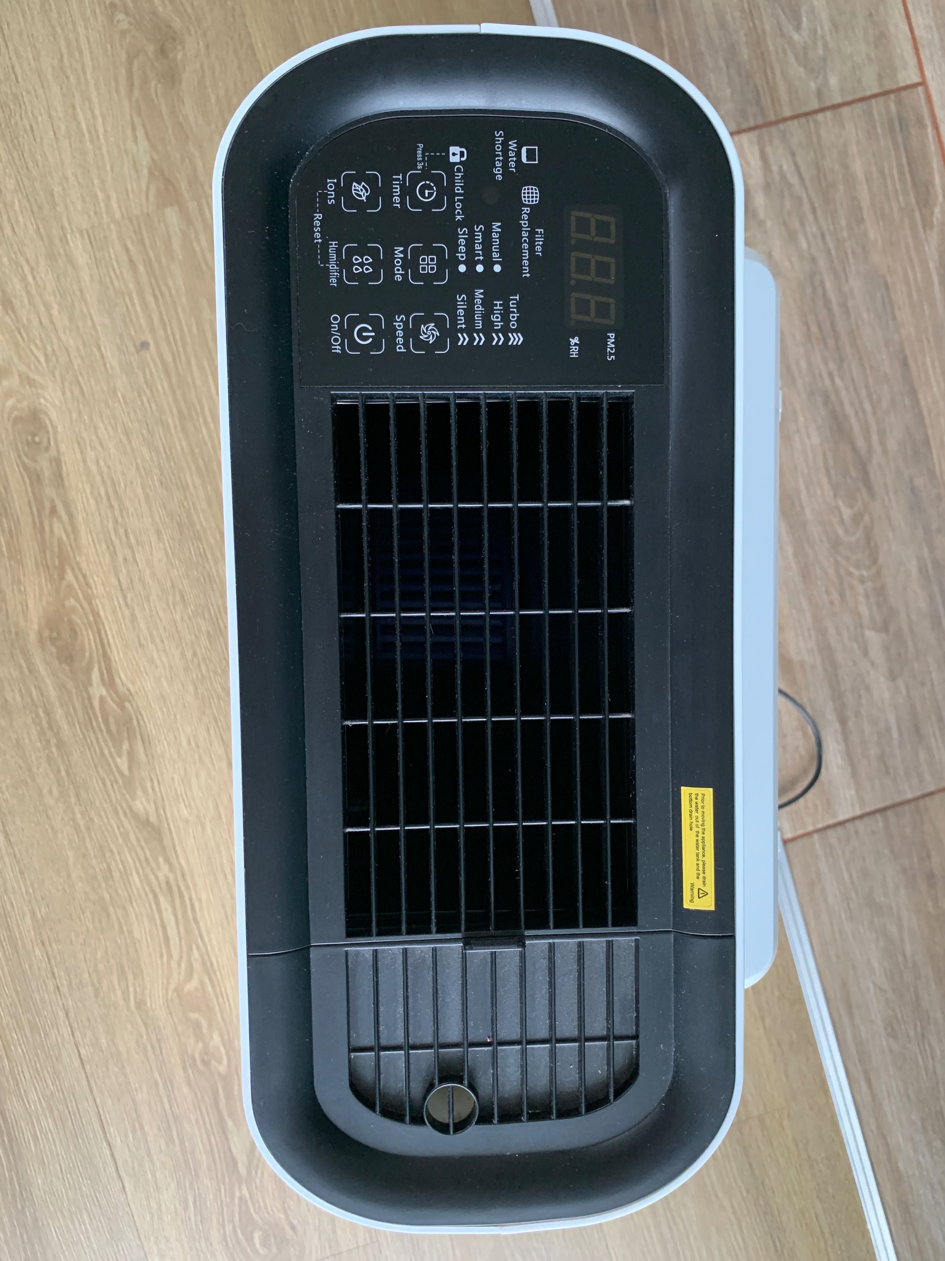 Oczyszczacz i nawilżacz powietrza TCL  TKJ400F + zestaw nowych filtrów