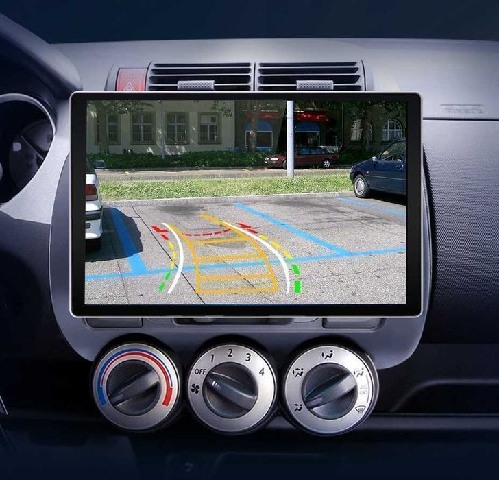 Radio nawigacja Honda Fit Jazz City 2002 - 2007 Android Auto CarPlay