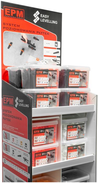 System Układania Płytek Easy Leveling 200 Klipsów 3Mm EPM