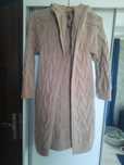 Kardigan sweter gruby roz 44