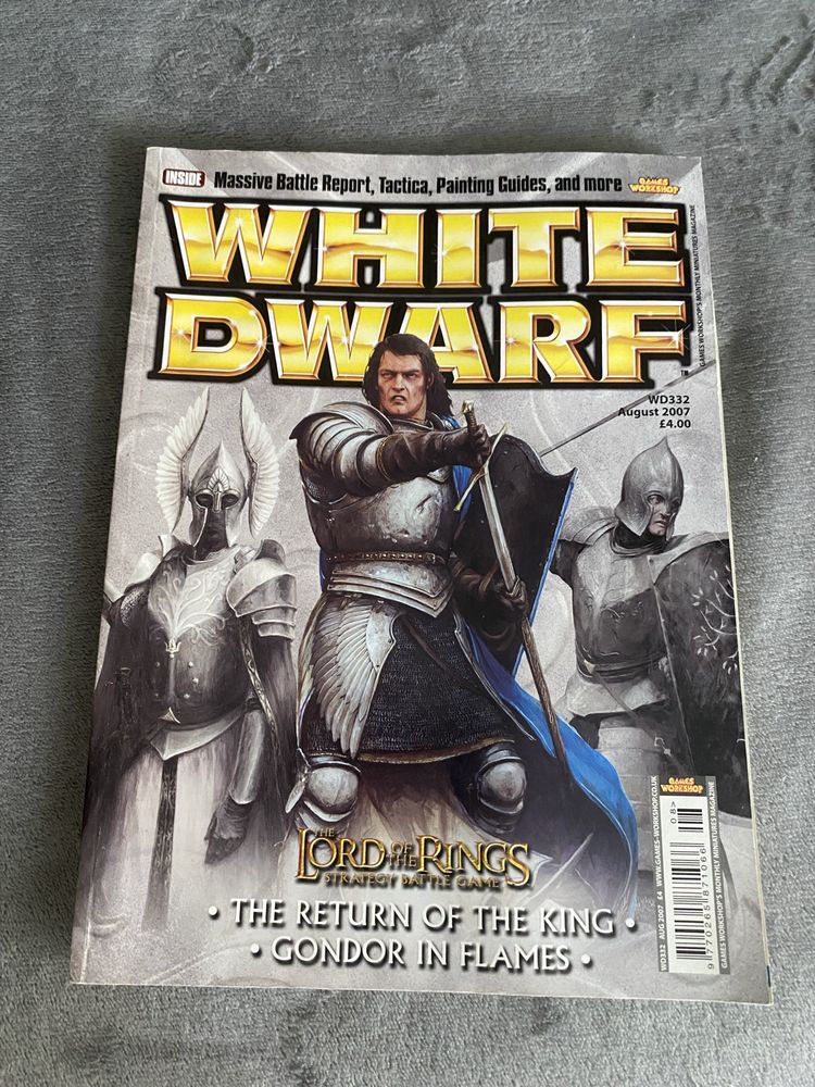 Magazyn White Dwarf LOTR Games Workshop eng