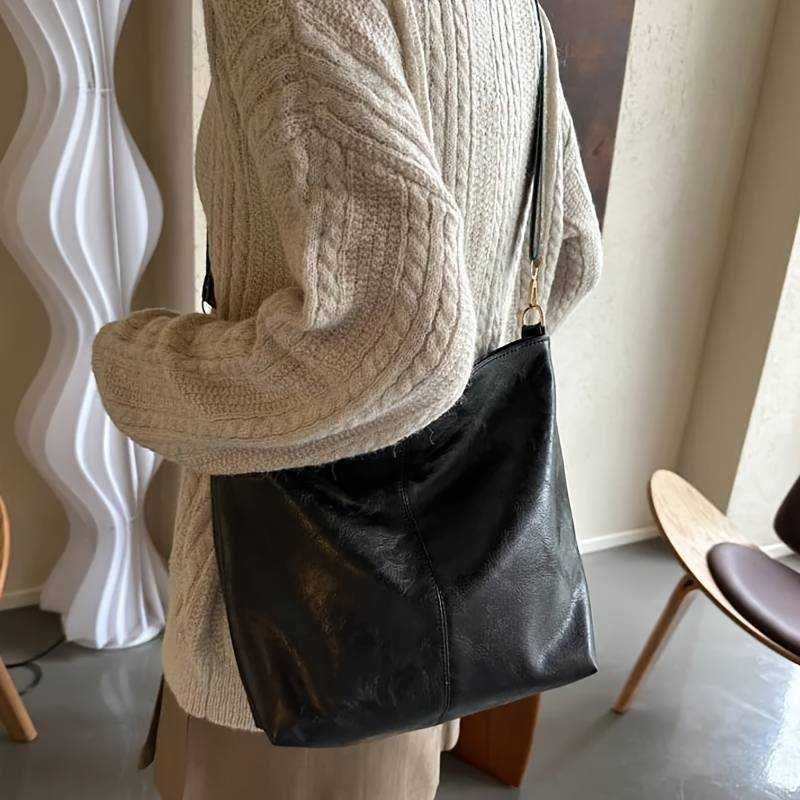 Świetna pojemna torebka shopper worek