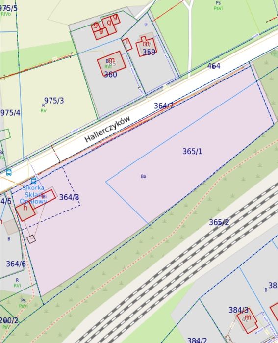 Sprzedam Grunt Usługowo-produkcyjny Dąbrowa Górnicz