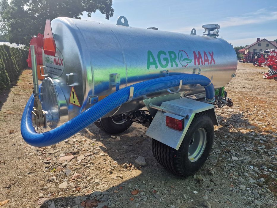 Beczkowóz 4000 litrów, Agro Max. Wóz asenizacyjny