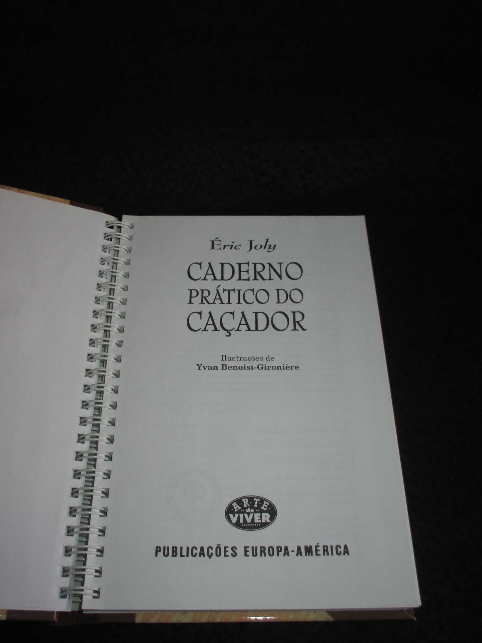 Livro Caderno Prático do Caçador Éric Joly