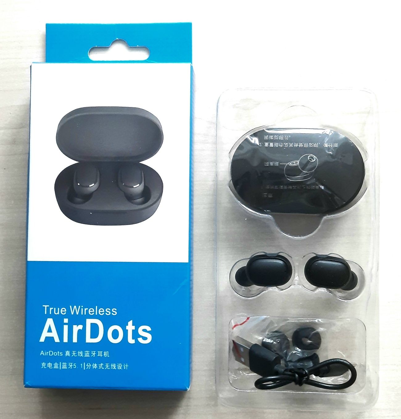 ПРОДАМ Беспроводные наушники с боксом Earbuds S Bluetooth Black.