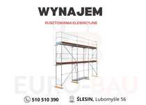 Wynajem rusztowania rusztowanie elewacyjne fasadowe Plettac wypożycz
