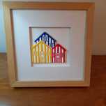 Quadro parede 26x26 cm