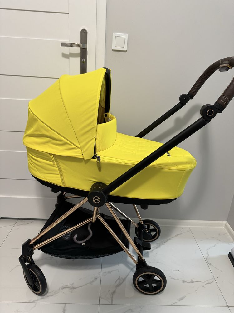 Gondola cybex mios Mios Lux CC 2.0 Mustard Yellow