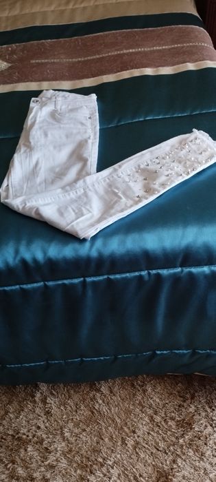Calças brancas tam. 38