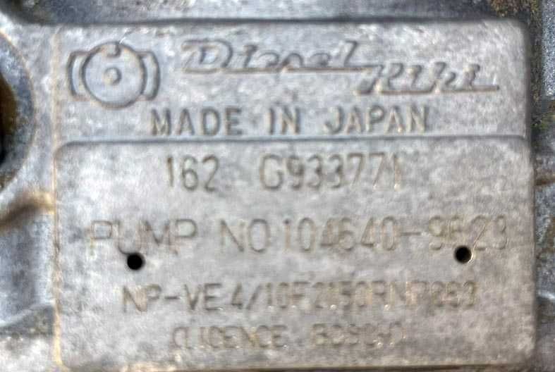 bomba injectora nissan TD25 Cabstar F22 / Navara D21 / Atlas F22