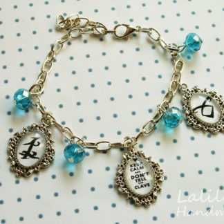 Bransoletka  typu charms - runy Dary Anioła
